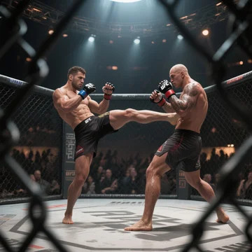 Atlet MMA Profesional dan Intensitas Laga di Dalam Ring
